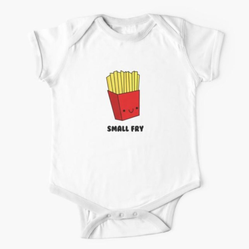 Small Fry Baby One-Piece Onesies - Sizes 3/6 6/12
